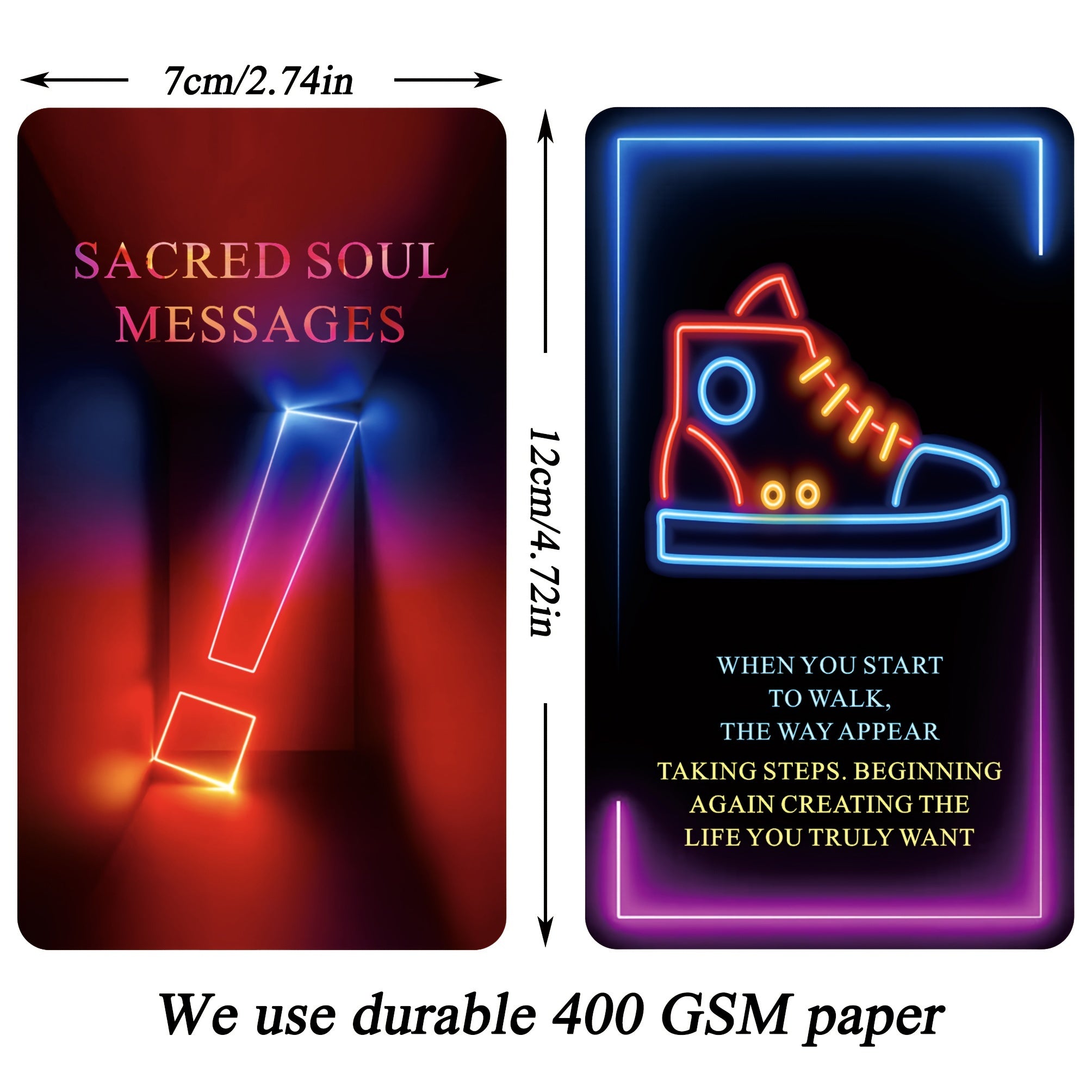 Sacred Soul Oracle Cards Deck, Higher Self Messages Oracle Cards, Tarot Cards For Beginners, Oracle Deck Combines Art, Intuition, And Ancient Wisdom To Show You The Way Forward