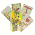 78pcs After Tarot Cards Deck, 2.6 x 4.7 inches, Traditional Tarot Artwork with Modern Twist, Divination Tools, Includes Major and Minor Arcana, Mystical Fortune Telling Cards