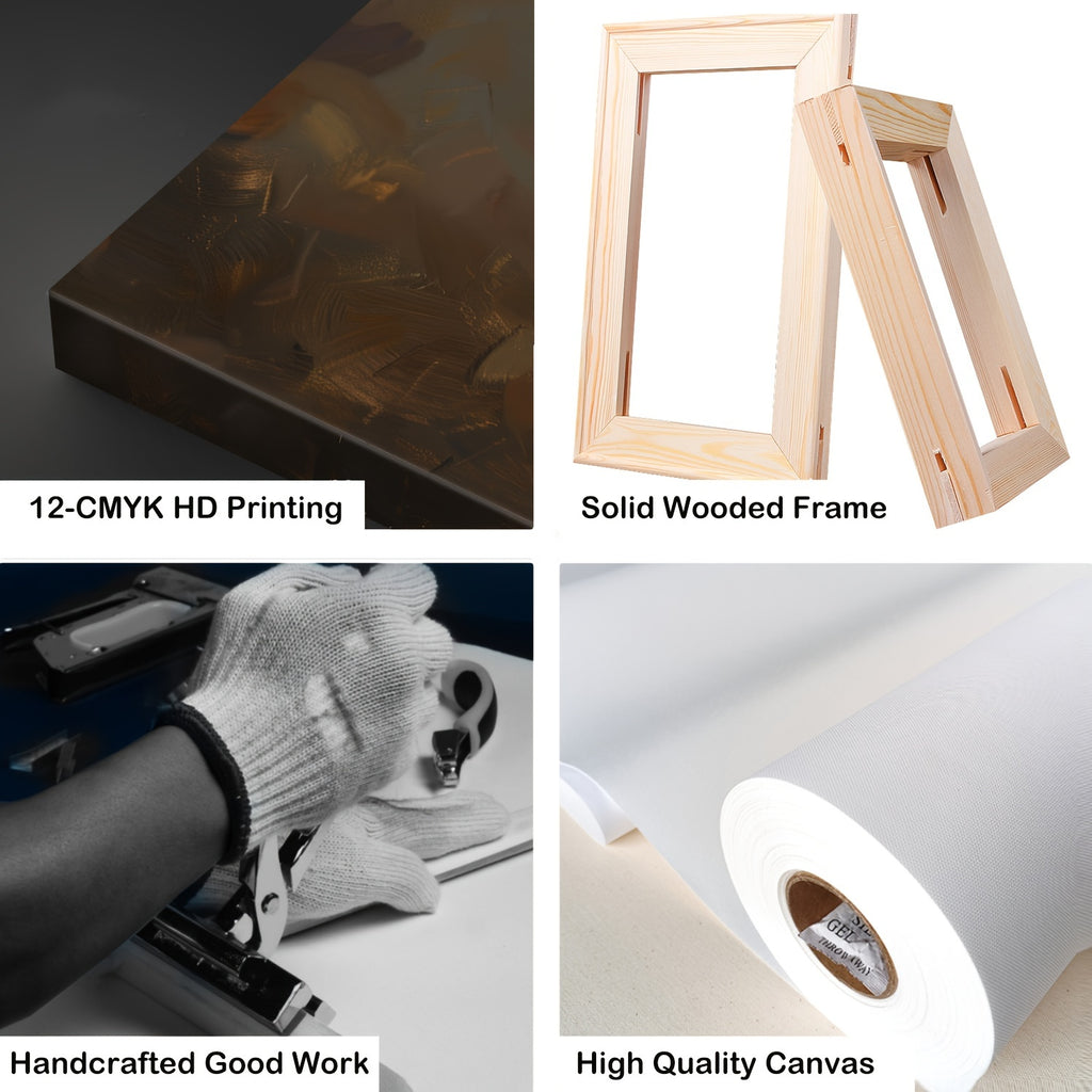 1pc Framed Lion and Jesus Canvas Wall Decor Striking Lion of Judah Poster with Savior Inspirational Christian Art for Office Church and Home Ready to Hang