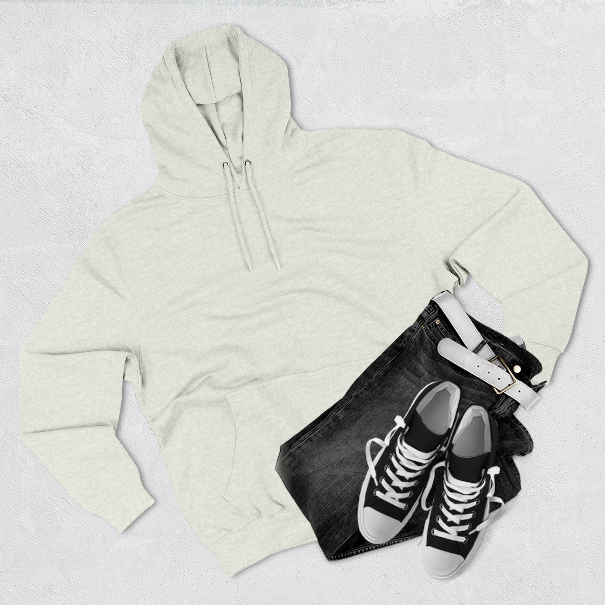 Cosmic Rose Cross Hoodie — Spiritual Rosicrucian Graphic Pullover