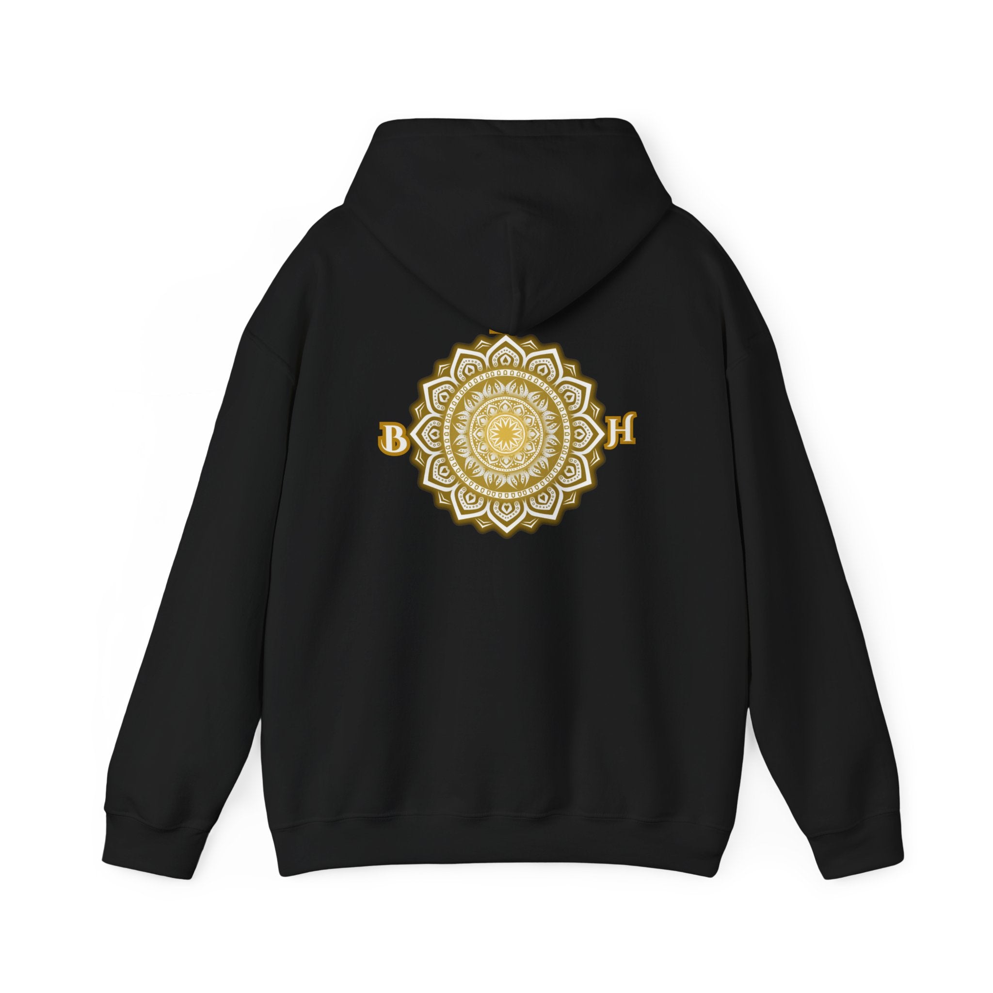 Duds By Hochmah Gold Mandala Unisex Heavy Blend™ Hooded Sweatshirt