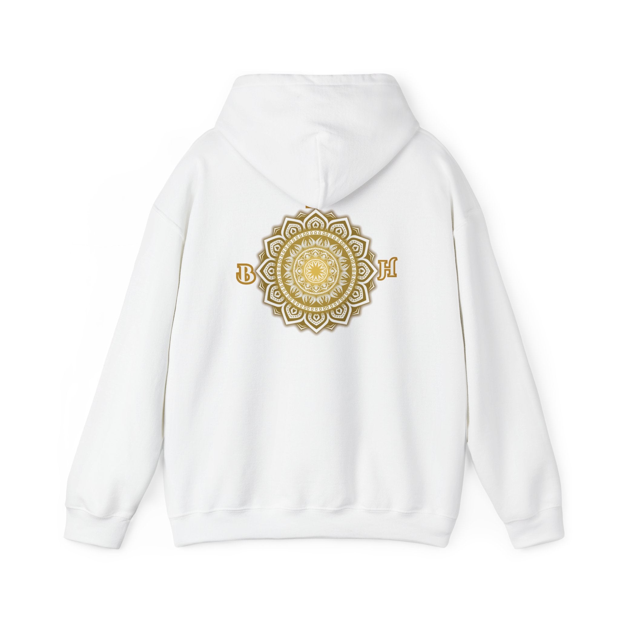 Duds By Hochmah Gold Mandala Unisex Heavy Blend™ Hooded Sweatshirt