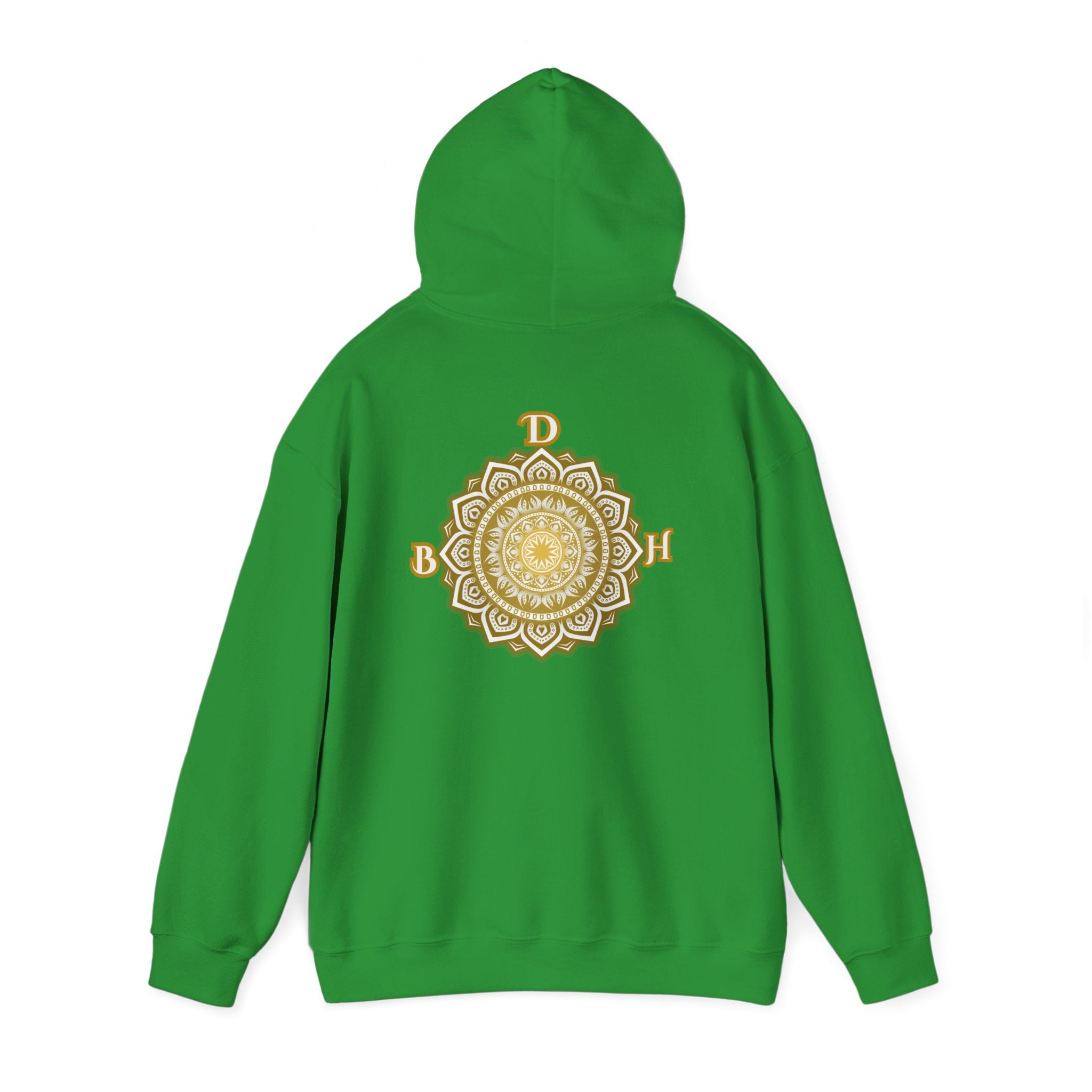 Duds By Hochmah Gold Mandala Unisex Heavy Blend™ Hooded Sweatshirt