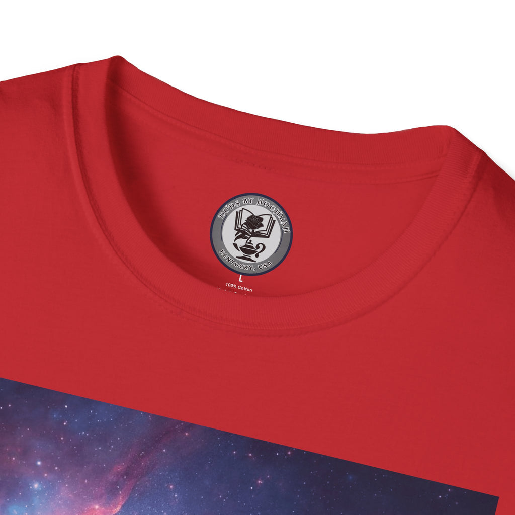 OM Symbol Galaxy T-Shirt — Cosmic Yoga Spiritual Tee