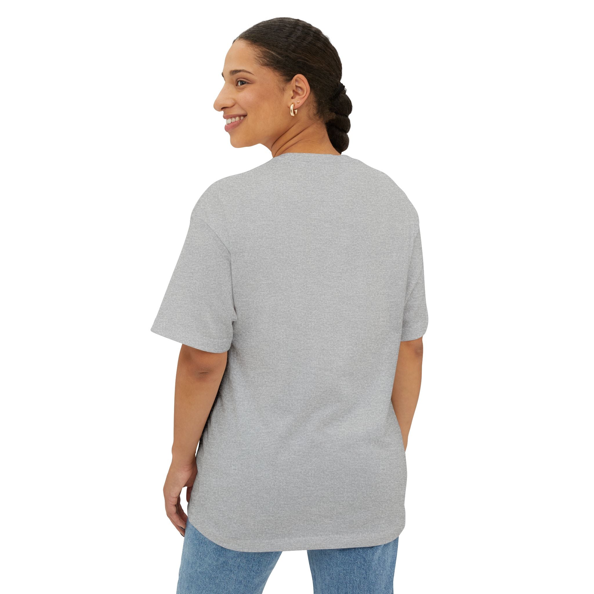 Duds By Hochmah Gold Mandala Unisex Oversized Boxy Tee