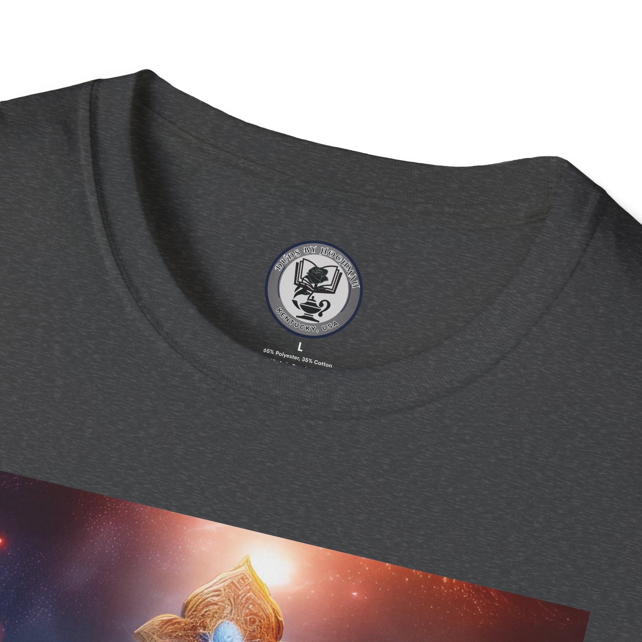 Mystic Rose and Cross Unisex Softstyle T-Shirt