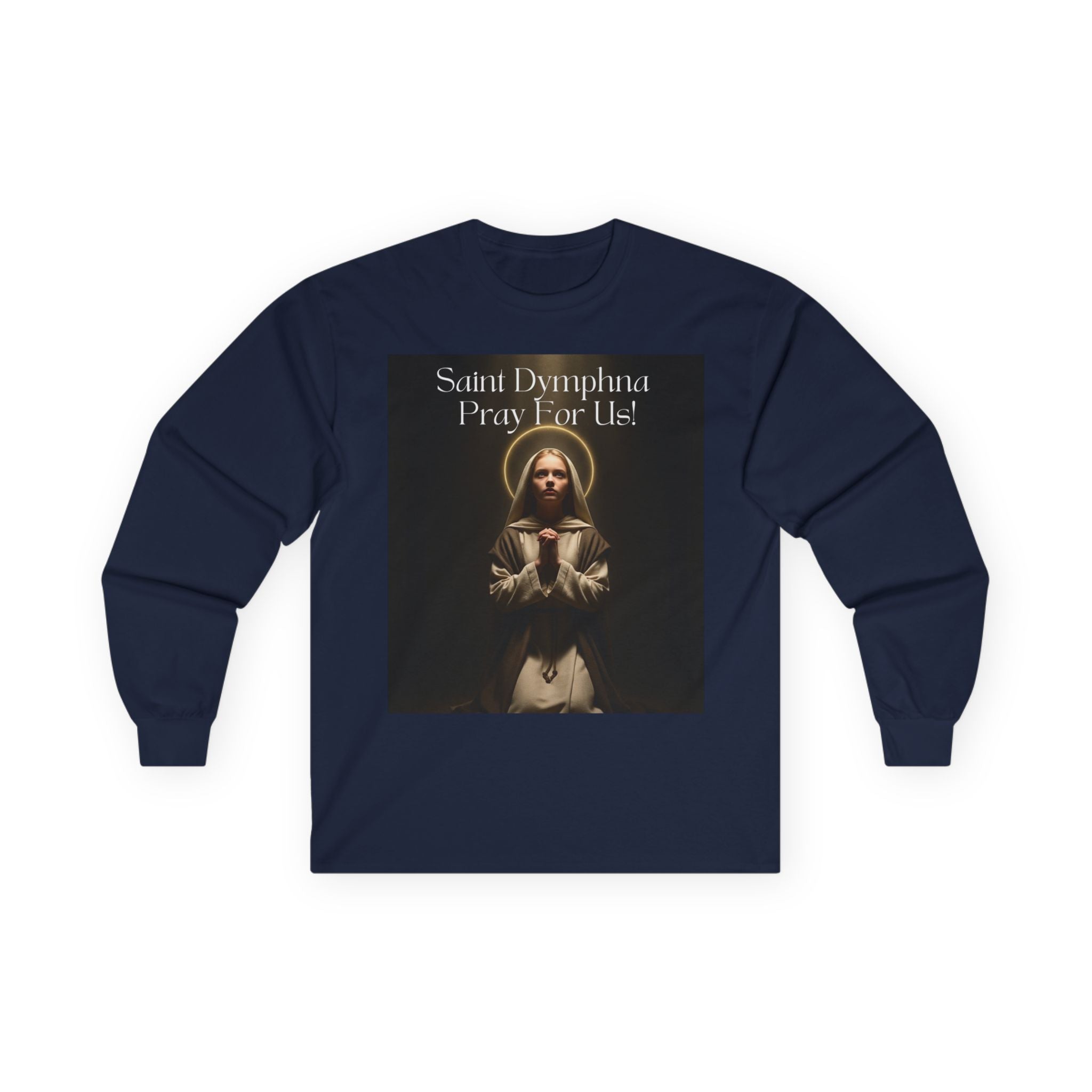 Saint Dymphna Unisex Ultra Cotton Long Sleeve Tee