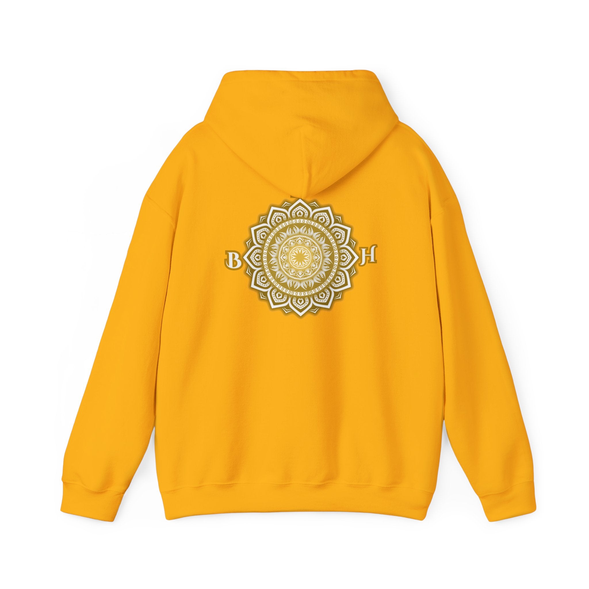 Duds By Hochmah Gold Mandala Unisex Heavy Blend™ Hooded Sweatshirt