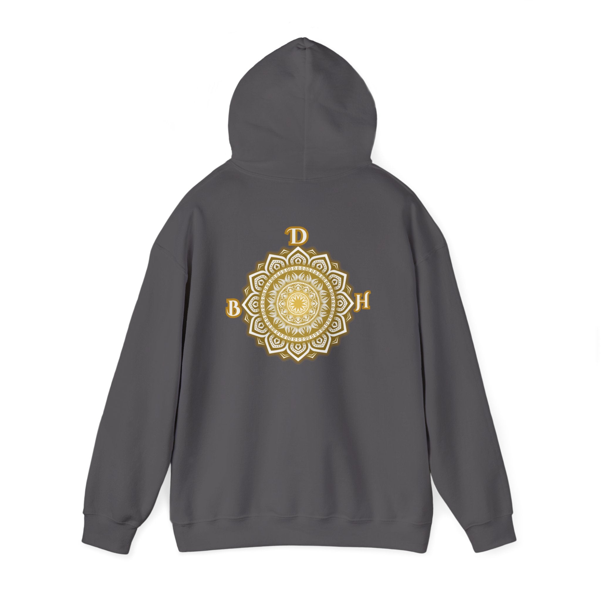 Duds By Hochmah Gold Mandala Unisex Heavy Blend™ Hooded Sweatshirt