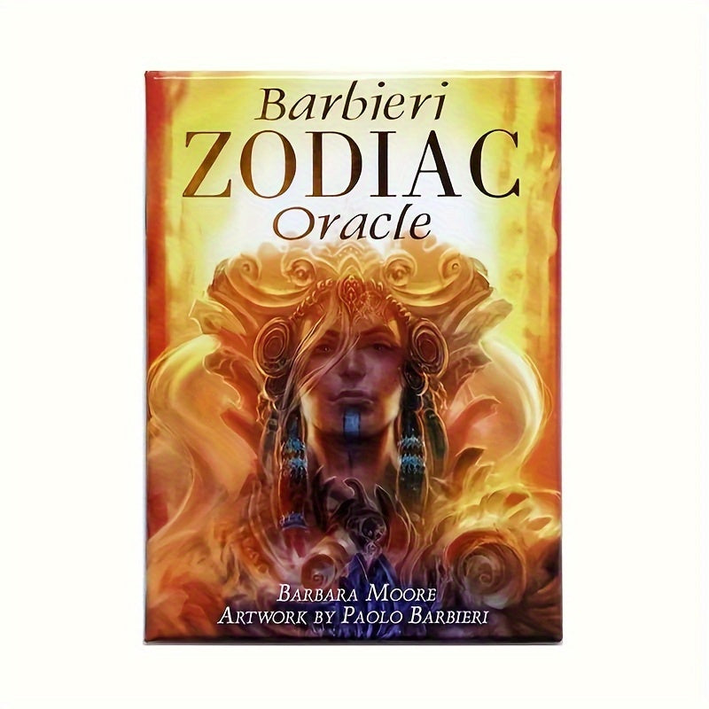 Barbieri Zodiac Oracle Tarot Cards Deck with Artwork by Paolo Barbieri – 1 Set, Durable Card Stock, Entertainment Card Game for Ages 14 and Up