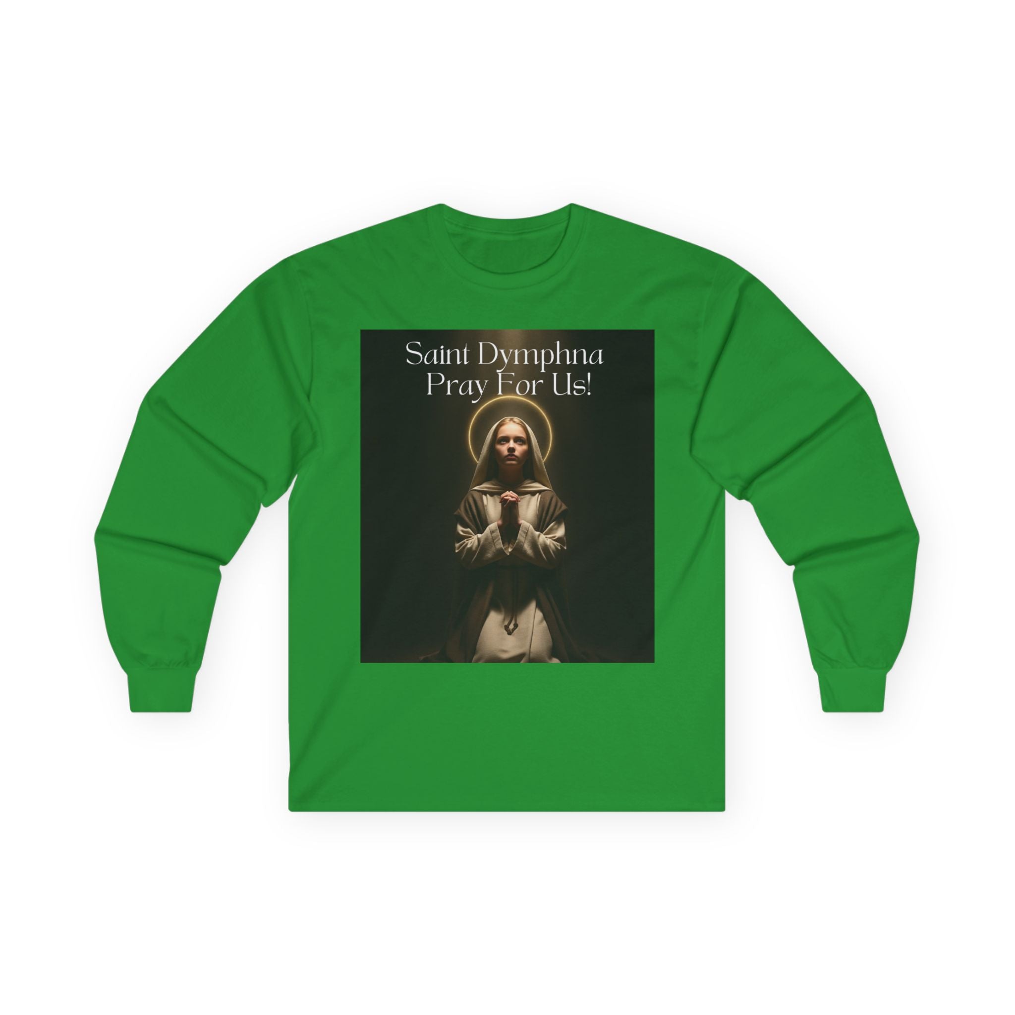 Saint Dymphna Unisex Ultra Cotton Long Sleeve Tee