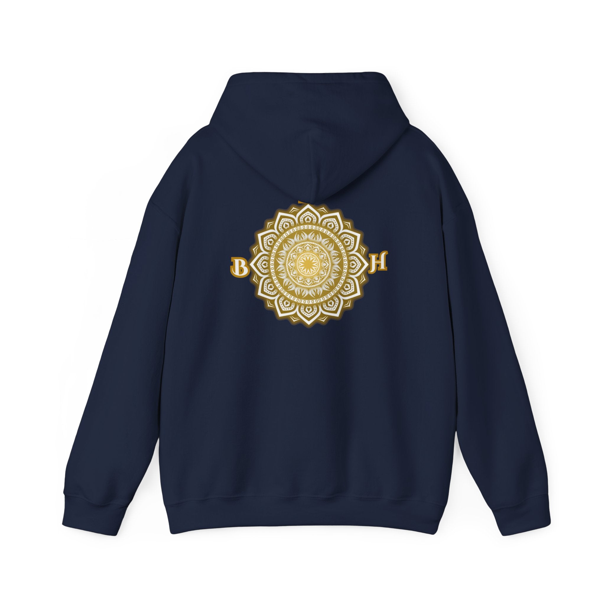 Duds By Hochmah Gold Mandala Unisex Heavy Blend™ Hooded Sweatshirt