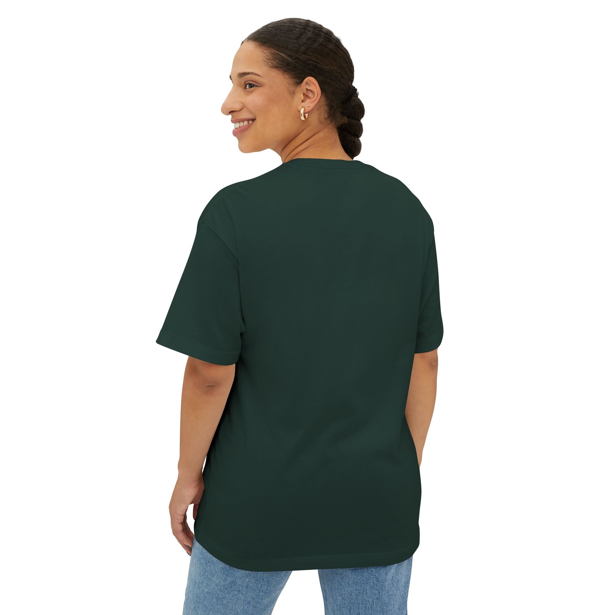 Duds By Hochmah Gold Mandala Unisex Oversized Boxy Tee