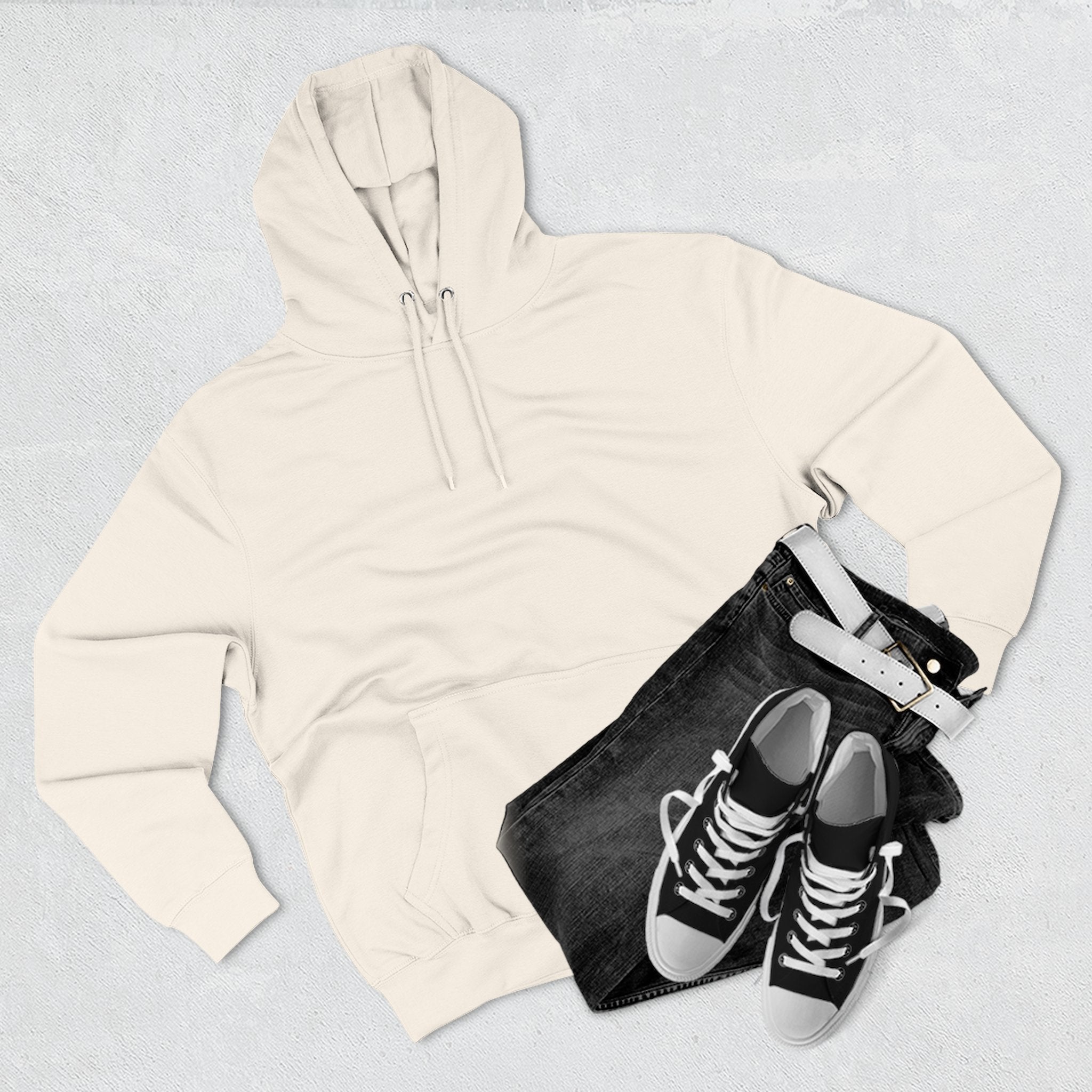 Cosmic Rose Cross Hoodie — Spiritual Rosicrucian Graphic Pullover