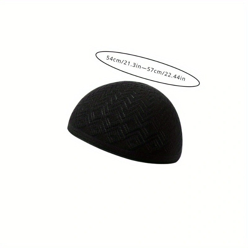 Fashion Knitted Hat For Men, Turkish Style Ethnic Hat, Classic Muslim Hat For Men
