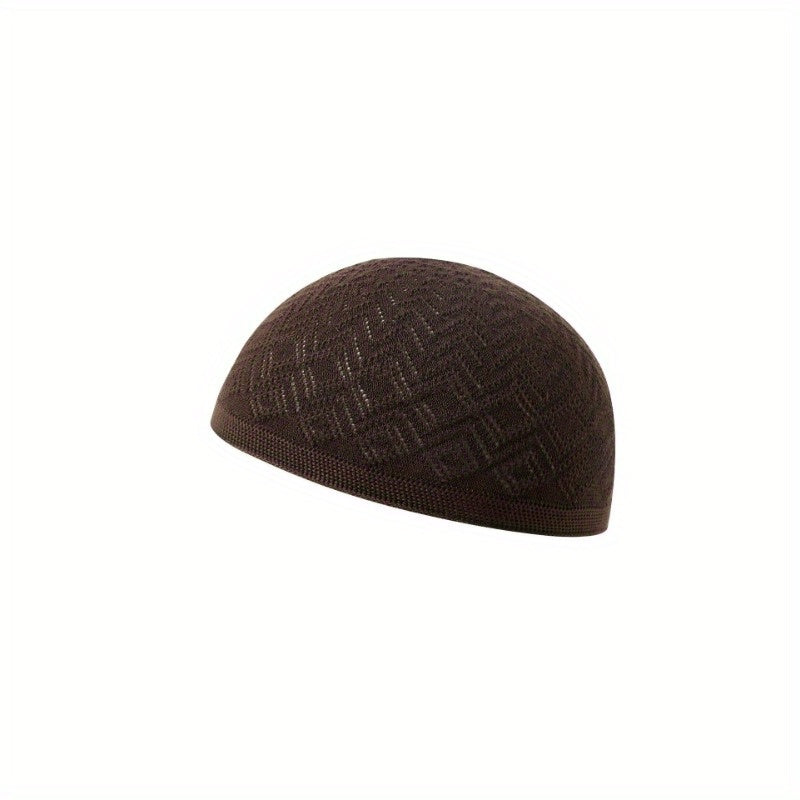 Fashion Knitted Hat For Men, Turkish Style Ethnic Hat, Classic Muslim Hat For Men