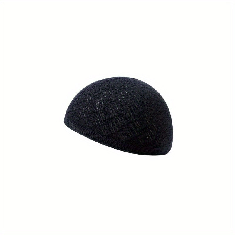Fashion Knitted Hat For Men, Turkish Style Ethnic Hat, Classic Muslim Hat For Men