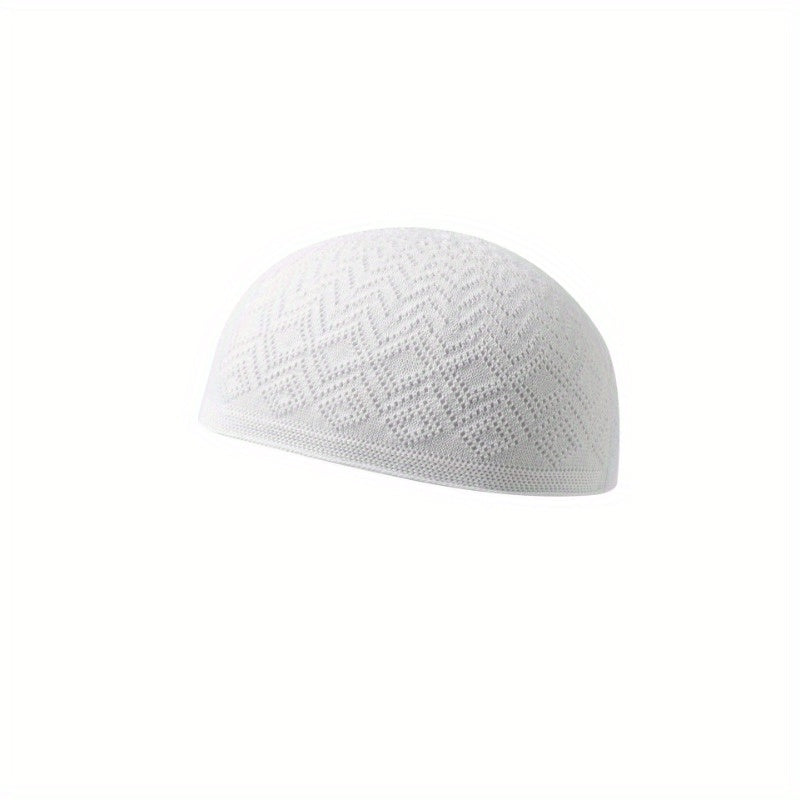 Fashion Knitted Hat For Men, Turkish Style Ethnic Hat, Classic Muslim Hat For Men