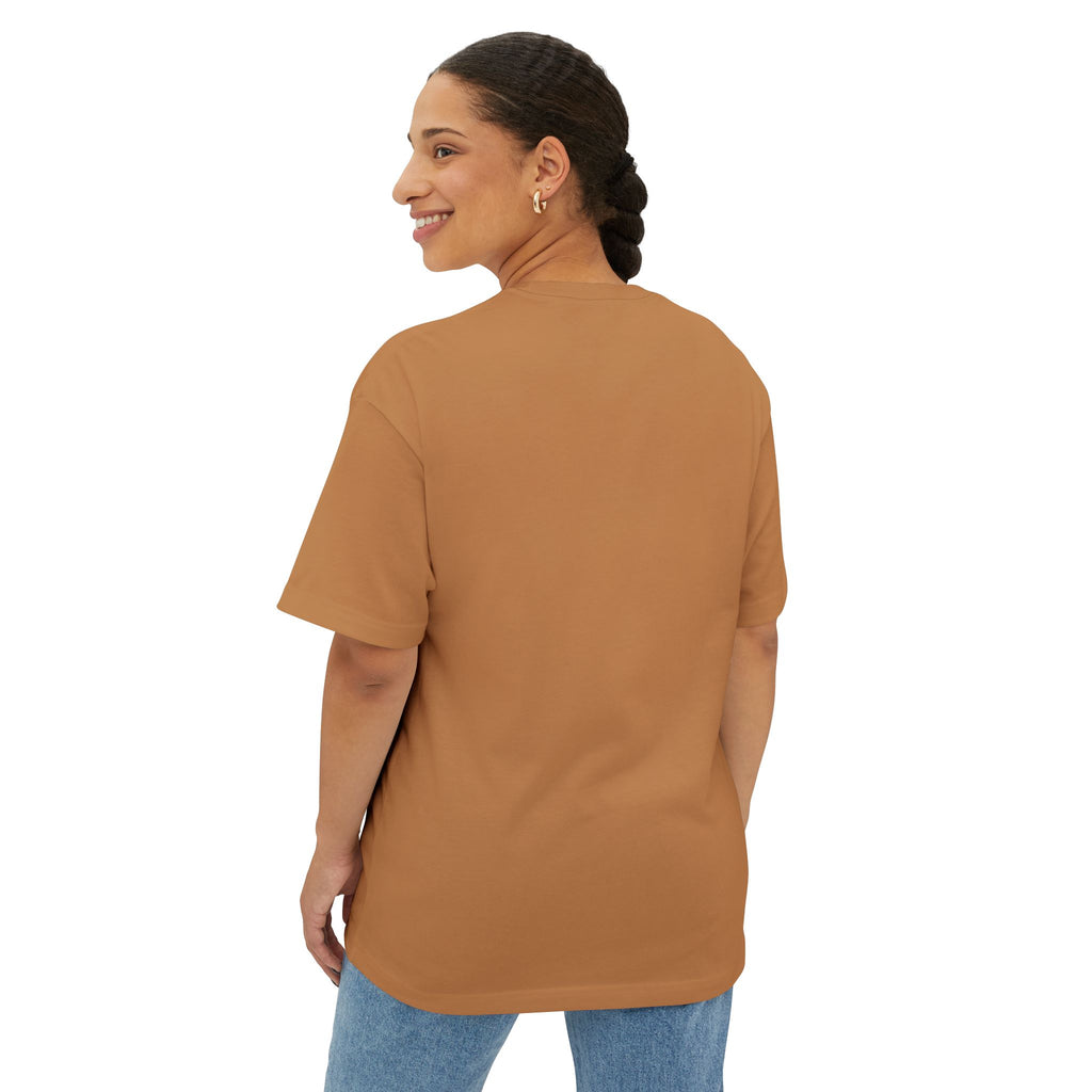 Duds By Hochmah Gold Mandala Unisex Oversized Boxy Tee
