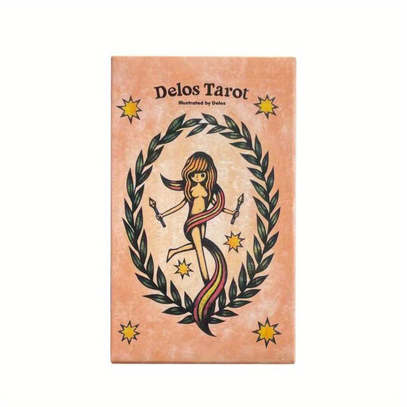 Tarot Deck, Lovers Oracle Tarot Cards, Tarot Cards For Beginners Tarot Deck Set, Black Tarot Cards With Guide Book, Tarot Cards Deck