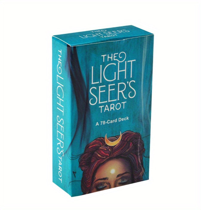 1Pc Tarot Deck - Light Seers Beginner Cards - for Friends and Family Get-Togethers Party Board Game
