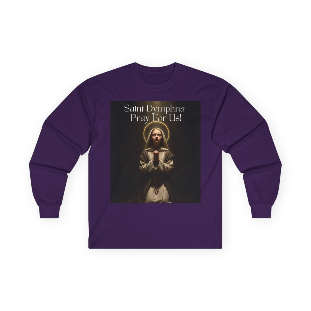 Saint Dymphna Unisex Ultra Cotton Long Sleeve Tee