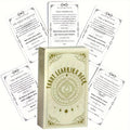 Divination Learning Deck Flashcards With Guidebook – 78-Card Divination Study Kit For Beginners, Educational Divination Cards Set For Self-Teaching, Paper Material, Ideal For Ages 18 & Up