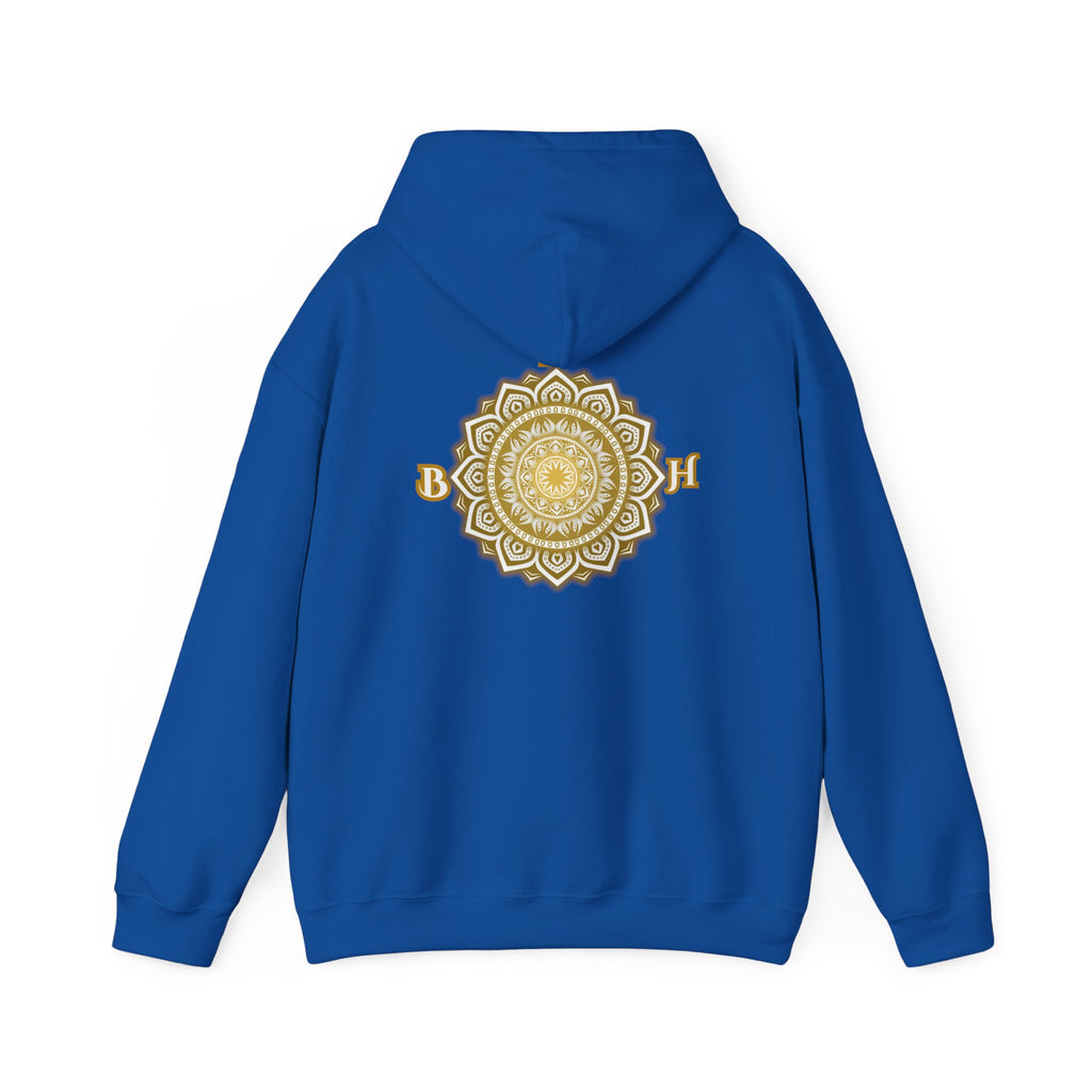 Duds By Hochmah Gold Mandala Unisex Heavy Blend™ Hooded Sweatshirt