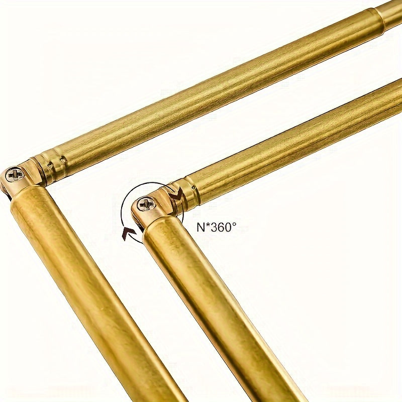 2pcs Pure Copper Retractable Dragon Rule Detection Rod Divination Rod Feng Shui Detection Rod, Used For Ghost Hunting Tools, Divination Water, Treasure, Buried Items, Etc