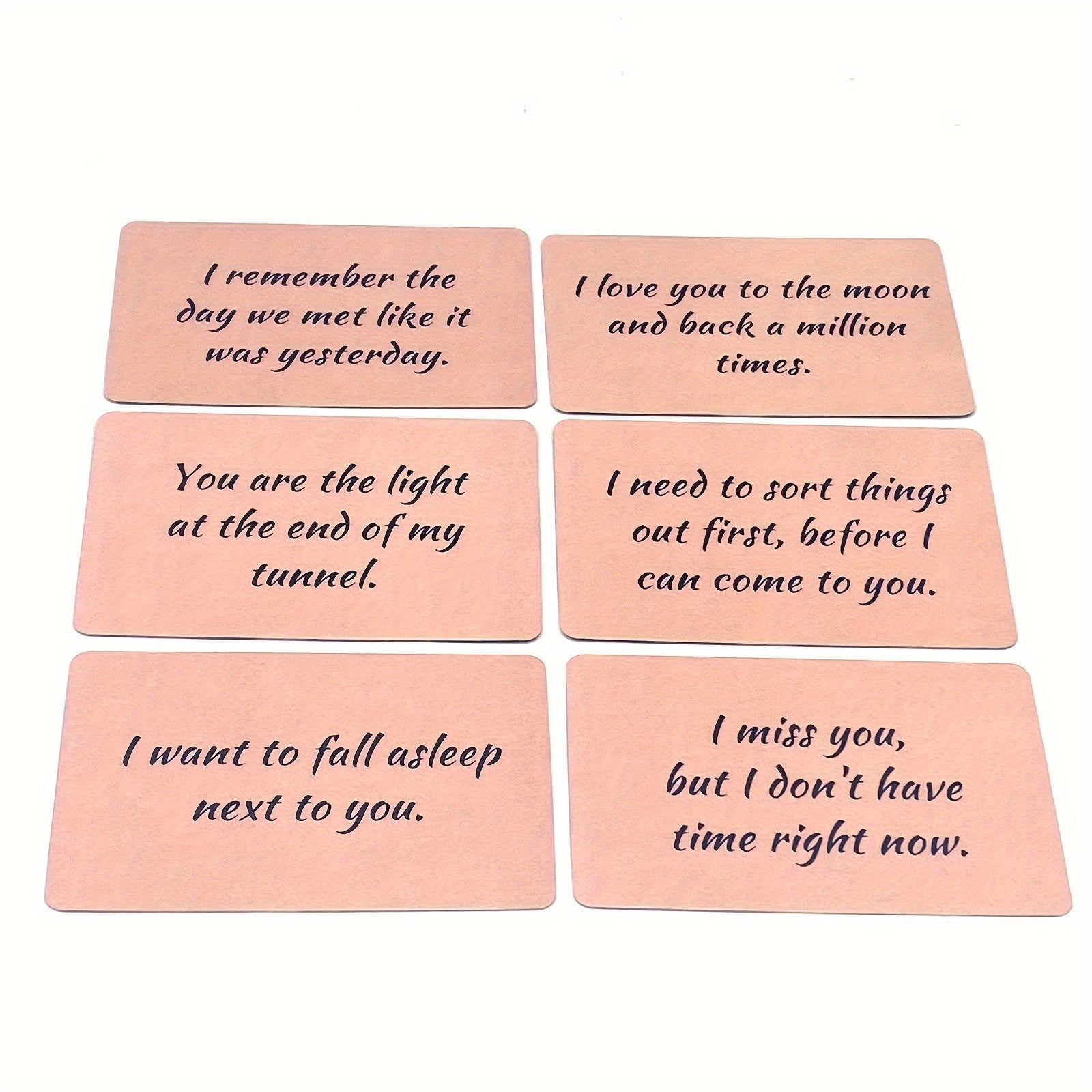 Twin Flame Love Notes - Romantic Game Cards for Couples, 45-Card Deck, Divination Cards