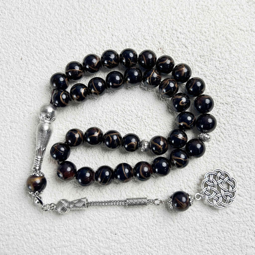 Single Spike Flower Color Round Bead Bracelet Muslim Prayer Tasbih Daily Arabic