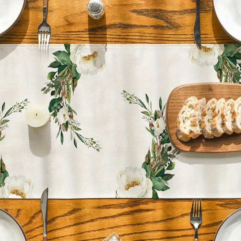 Passover 1pc, Hexagonal Star Flower Passover Table Flag, Jewish Spring Festival Kitchen and Dining Table Decoration, Suitable for Indoor Outdoor Family Gathering Decorations
