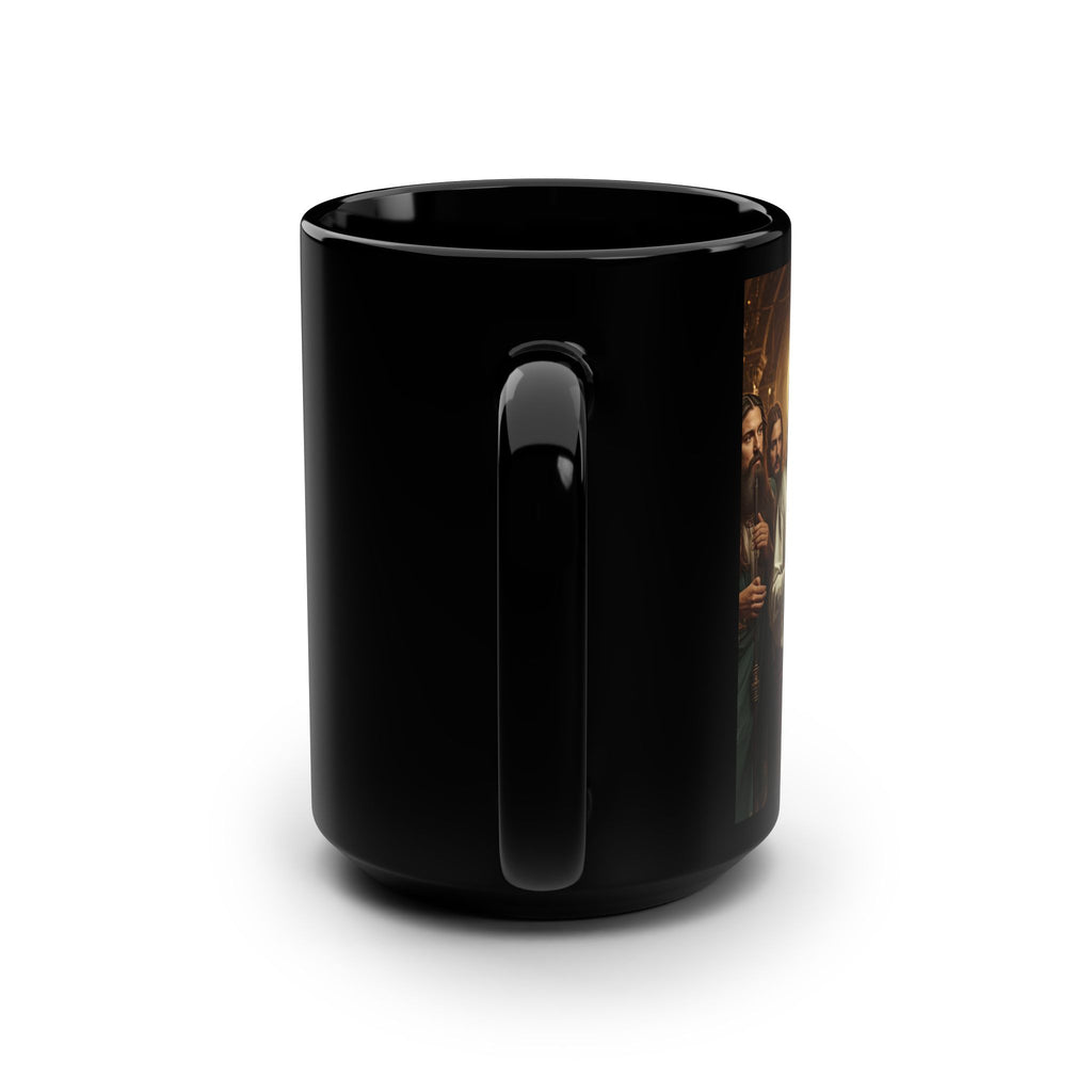 Jesus Art 15oz Black Mug –  Coffee Cup