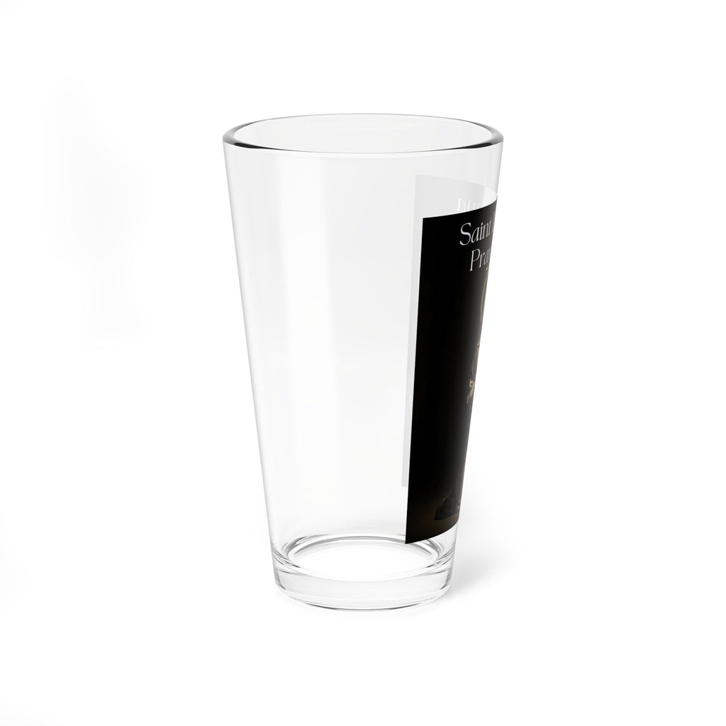 Saint Dymphna  Glass – 16oz Religious Glass