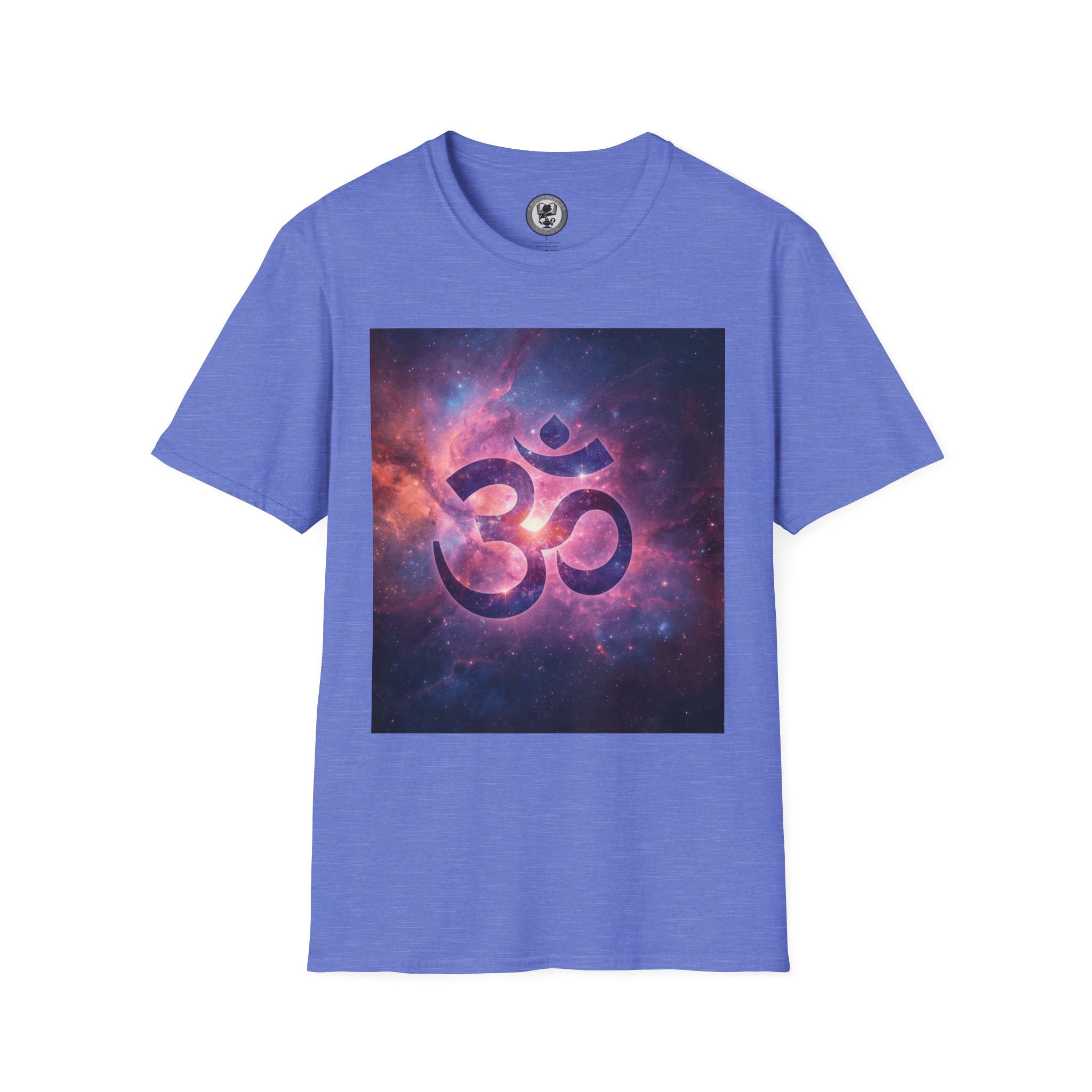 OM Symbol Galaxy T-Shirt — Cosmic Yoga Spiritual Tee