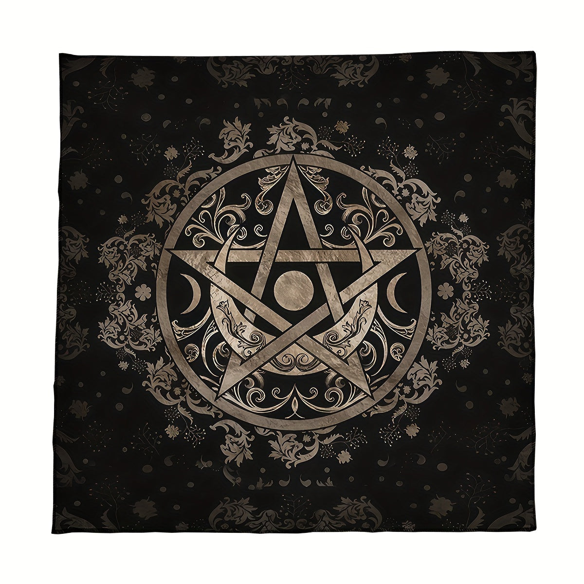 Altar Cloth Tarot Table Cover Starry Twelve Constellations Love Career Oracle Card Tablecloth Moon Tarot Table Cloth Crystal Decorative Divination Witchcraft Astrology Supplies