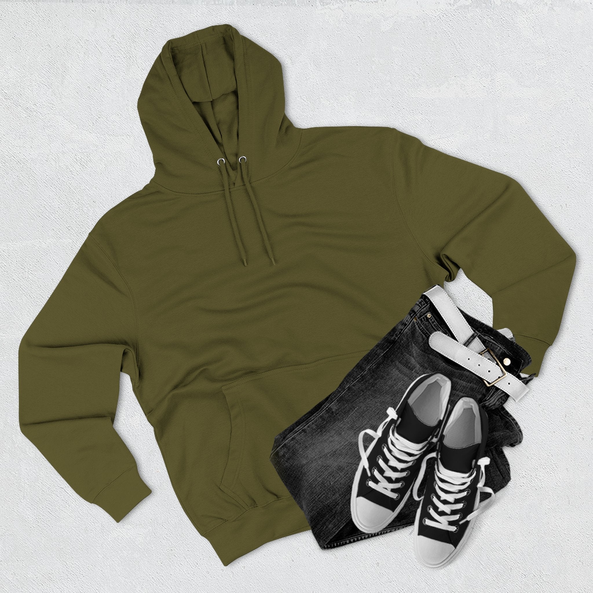 Cosmic Rose Cross Hoodie — Spiritual Rosicrucian Graphic Pullover