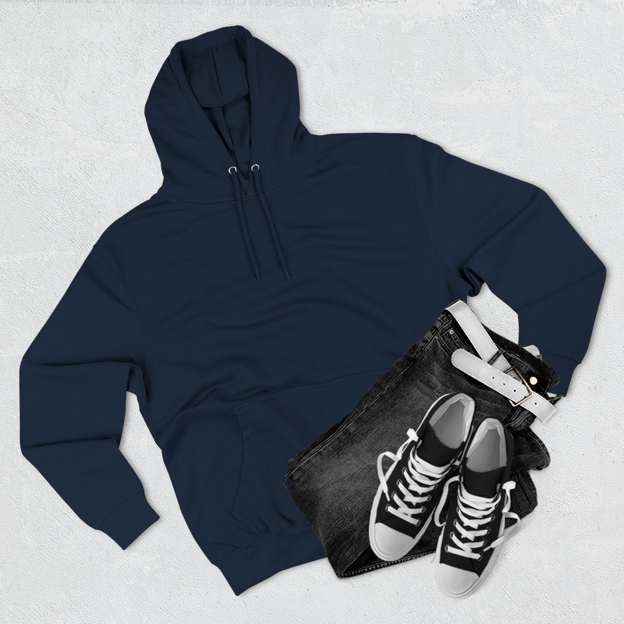 Cosmic Rose Cross Hoodie — Spiritual Rosicrucian Graphic Pullover