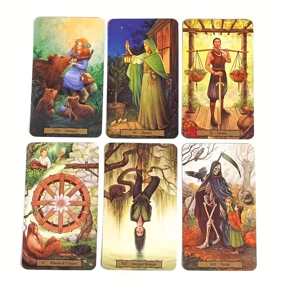 Tarot of The Witch's Garden 10.5x7 Wight System 78 Cards