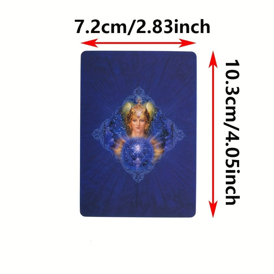 Keywords Cards, Angels Tips Prophecy Divination, 44-cards With PDF Guide Book