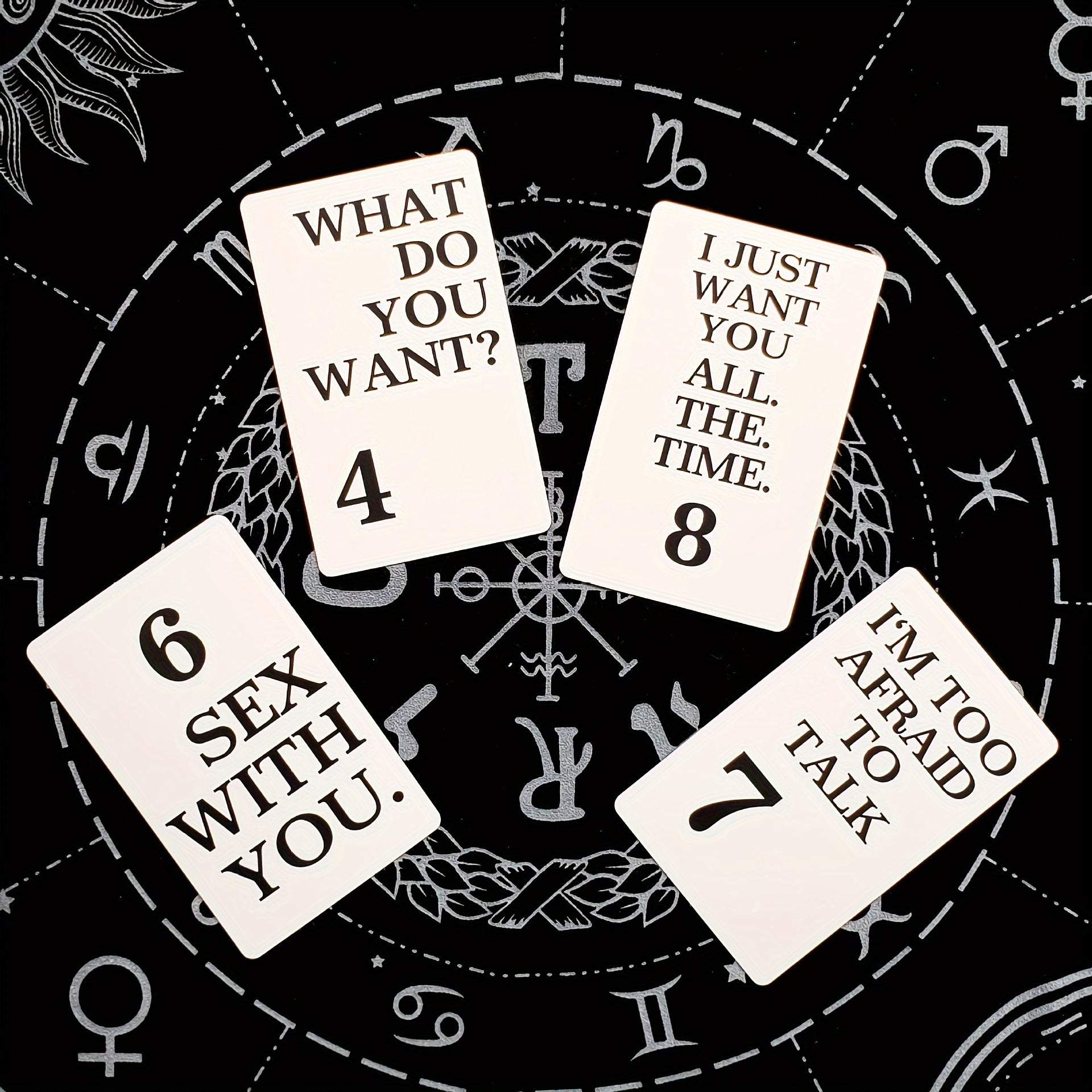 The Hermit 100-Message Tarot Oracle Cards - English Divination Edition - Standard Edition Paper Tarot Deck for Fortune Telling - Puzzle Tabletop Game for Ages 14+ - Board Game for Predictive Play