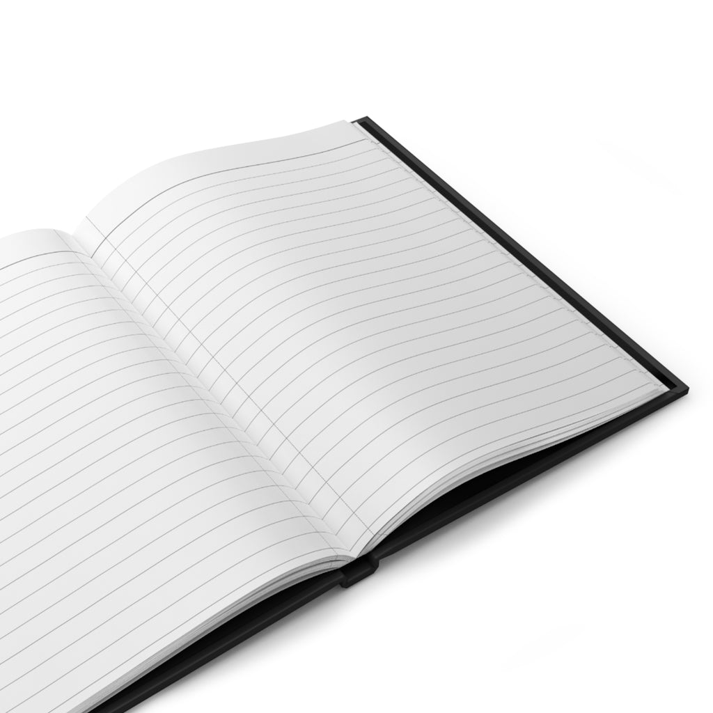 Rose Cross Hardcover Journal — Spiritual Gothic Notebook for Prayer, Devotion & Reflection