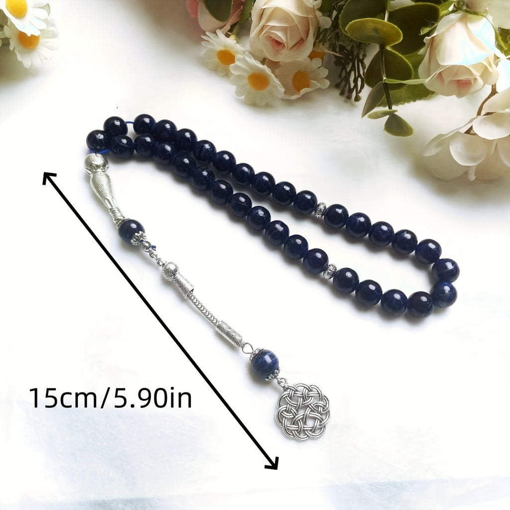 Single Spike Flower Color Round Bead Bracelet Muslim Prayer Tasbih Daily Arabic