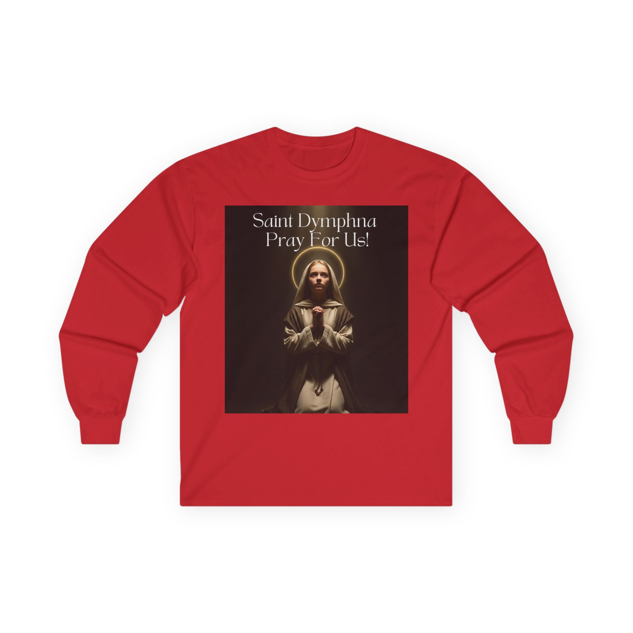 Saint Dymphna Unisex Ultra Cotton Long Sleeve Tee