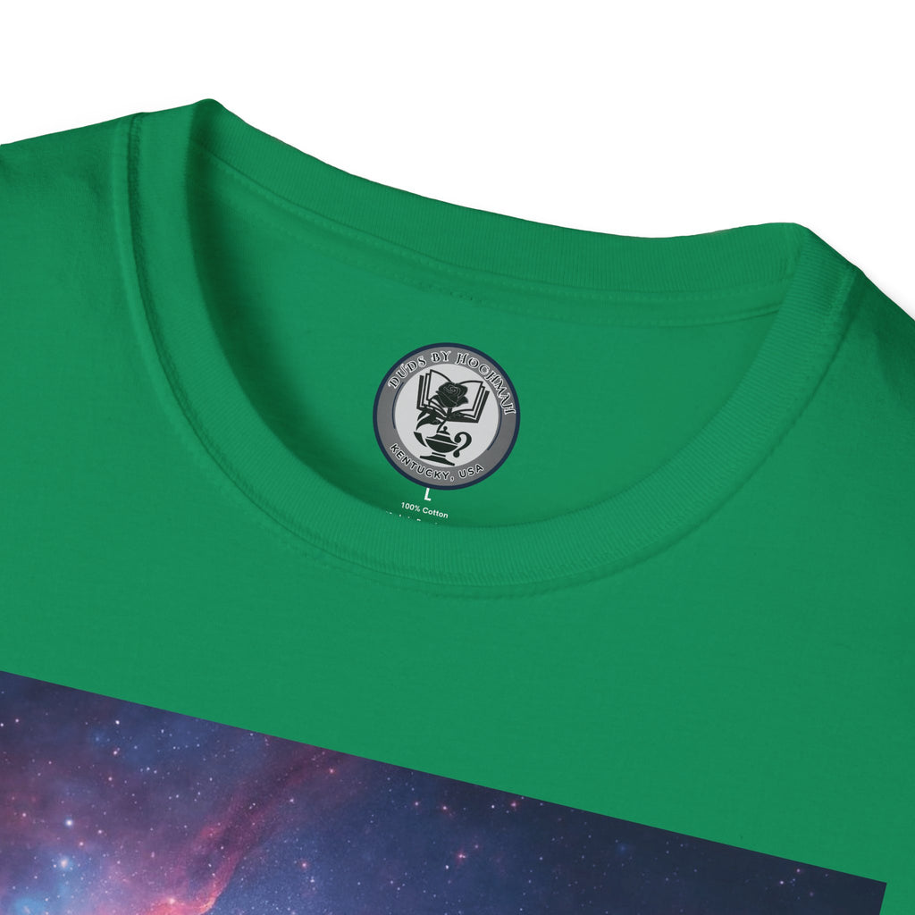 OM Symbol Galaxy T-Shirt — Cosmic Yoga Spiritual Tee