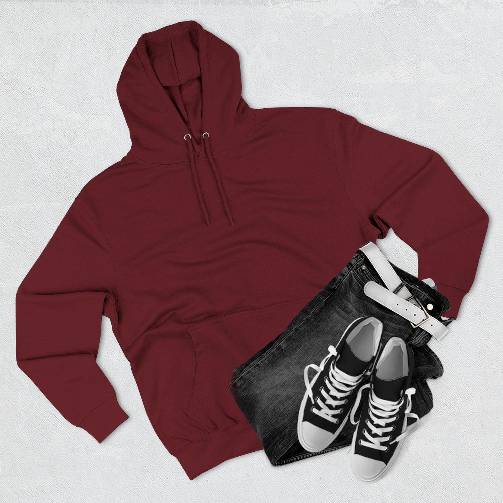 Cosmic Rose Cross Hoodie — Spiritual Rosicrucian Graphic Pullover