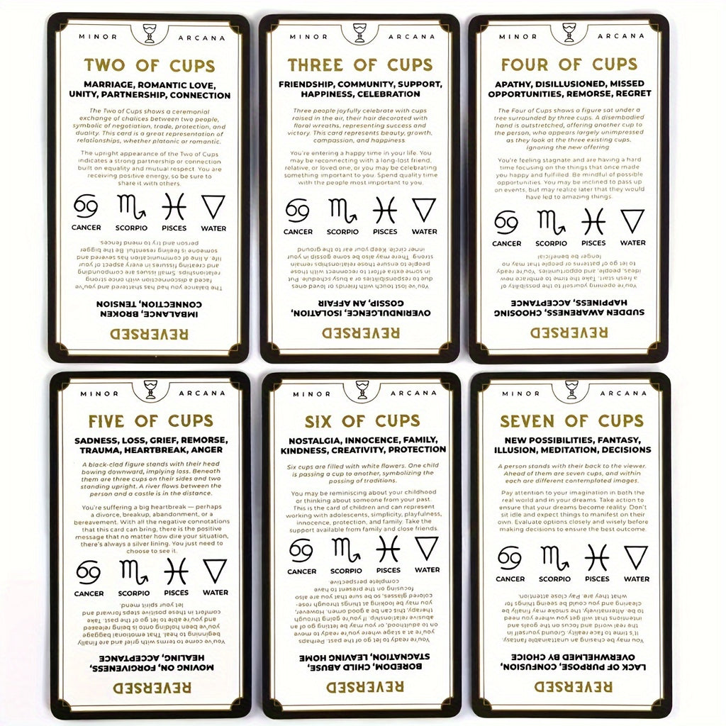 Ultimate Training Tarot Cards - Premium Cardstock, Perfect for Beginners & Enthusiasts