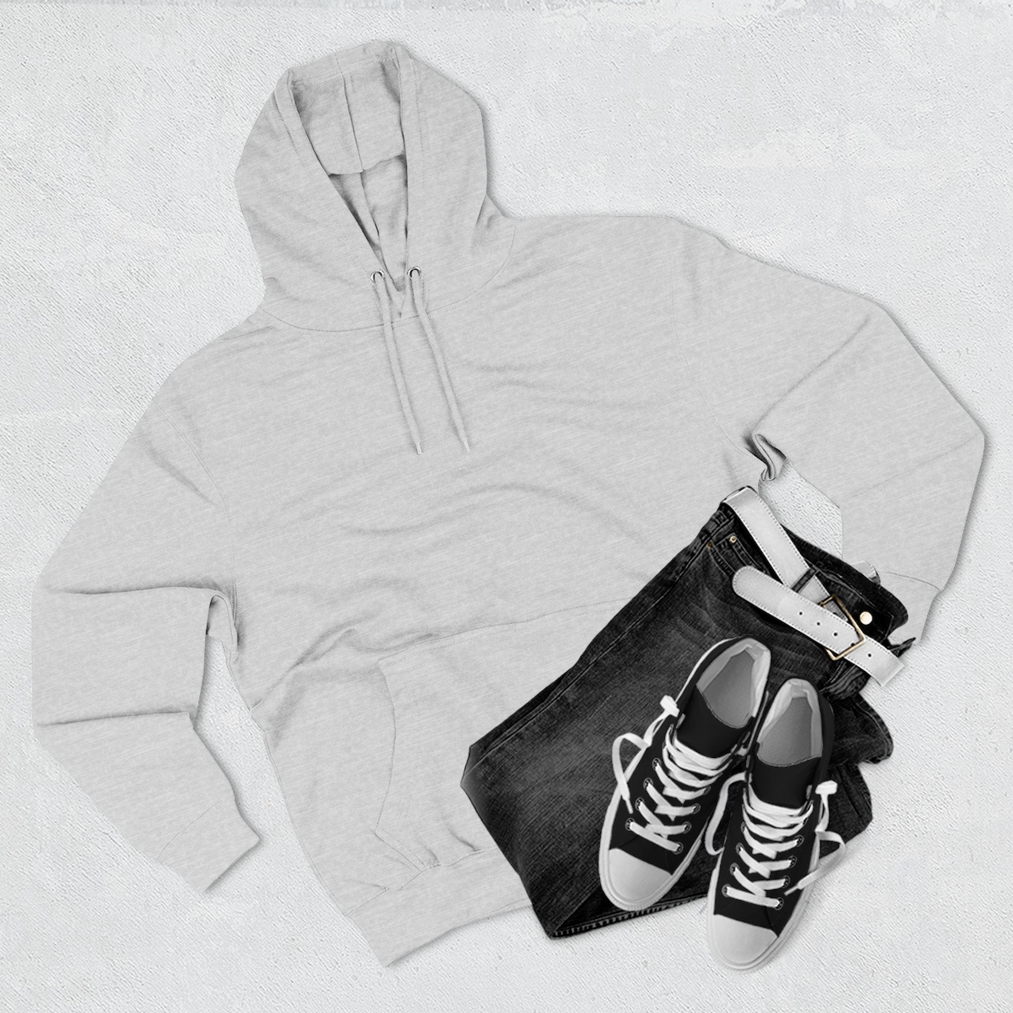 Cosmic Rose Cross Hoodie — Spiritual Rosicrucian Graphic Pullover