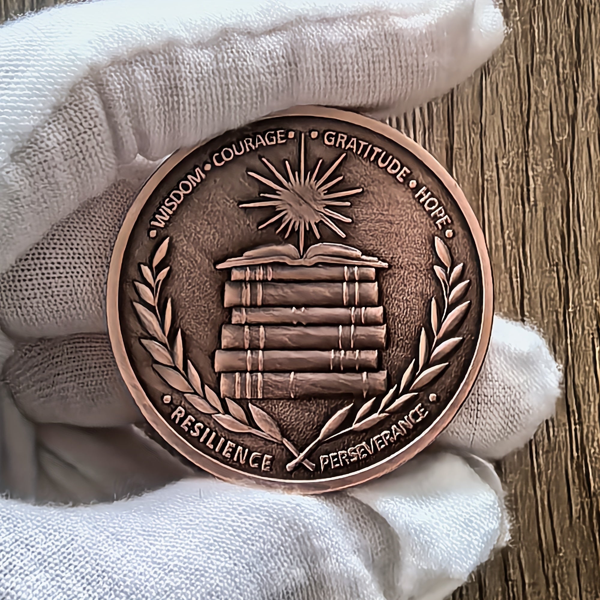 3pcs Amor Fati Resilience Emblem Challenge Coin - Stoic Philosophy-Inspired Metal Token - Motivational Daily Reminder For Stoicism Practitioners And Enthusiasts