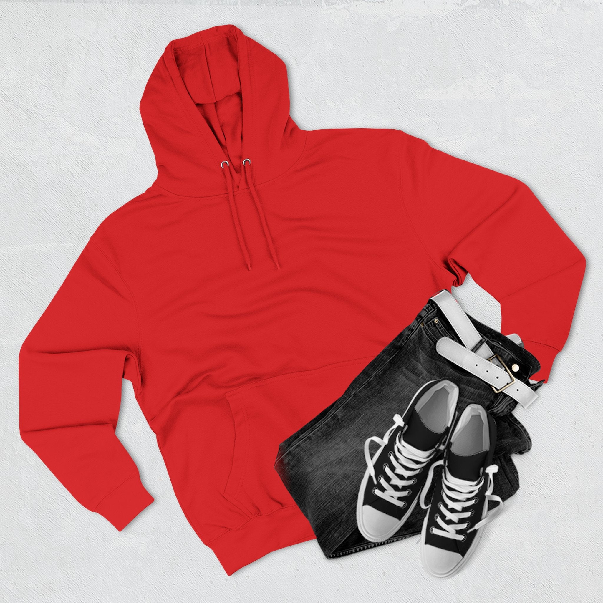 Cosmic Rose Cross Hoodie — Spiritual Rosicrucian Graphic Pullover
